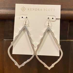 Kendra Scott Sophia Drop Earrings Silver